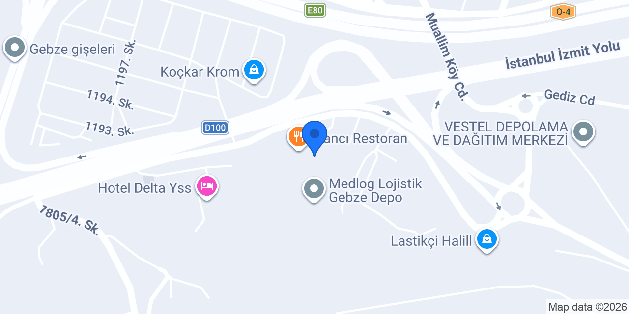 Özyıldız Fırın Ekmek Unlu Mamülleri konumu