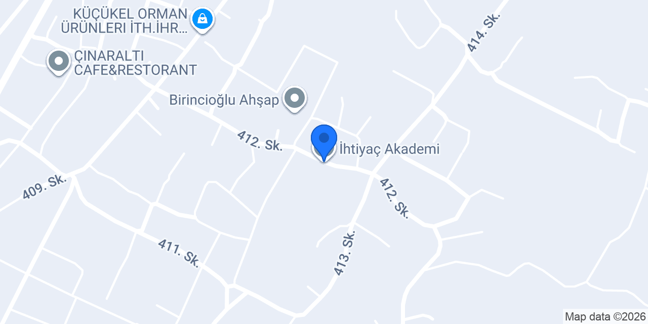 İhtiyaç Akademi konumu