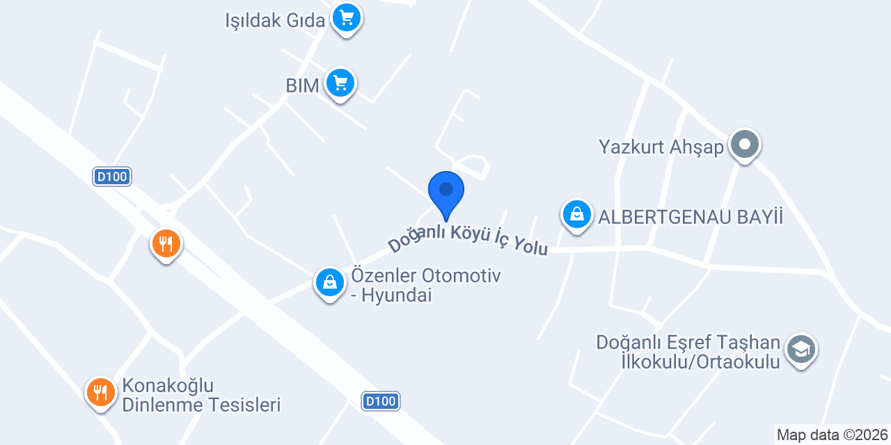 Maraş Tekstil - URBA TEKSTİL konumu