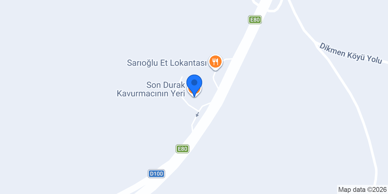 Son Durak Kavurmacının Yeri konumu