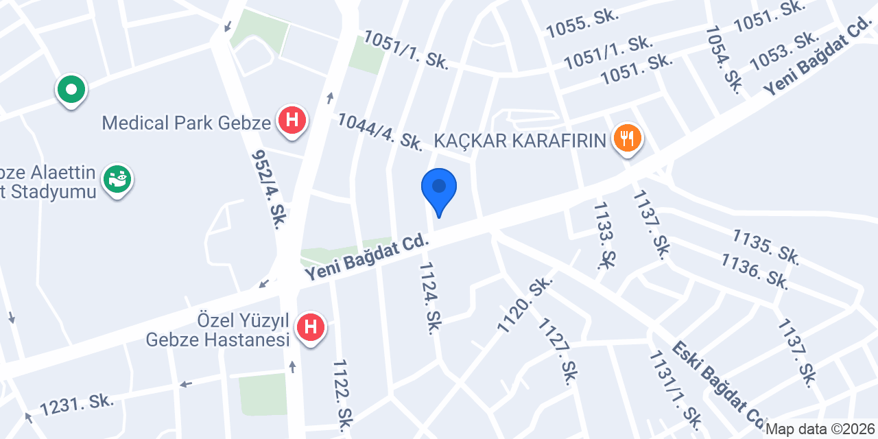 YANAR HUKUK BÜROSU konumu