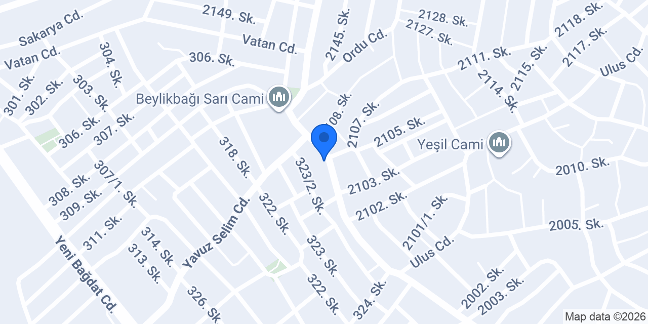 Damla Kuyumculuk konumu