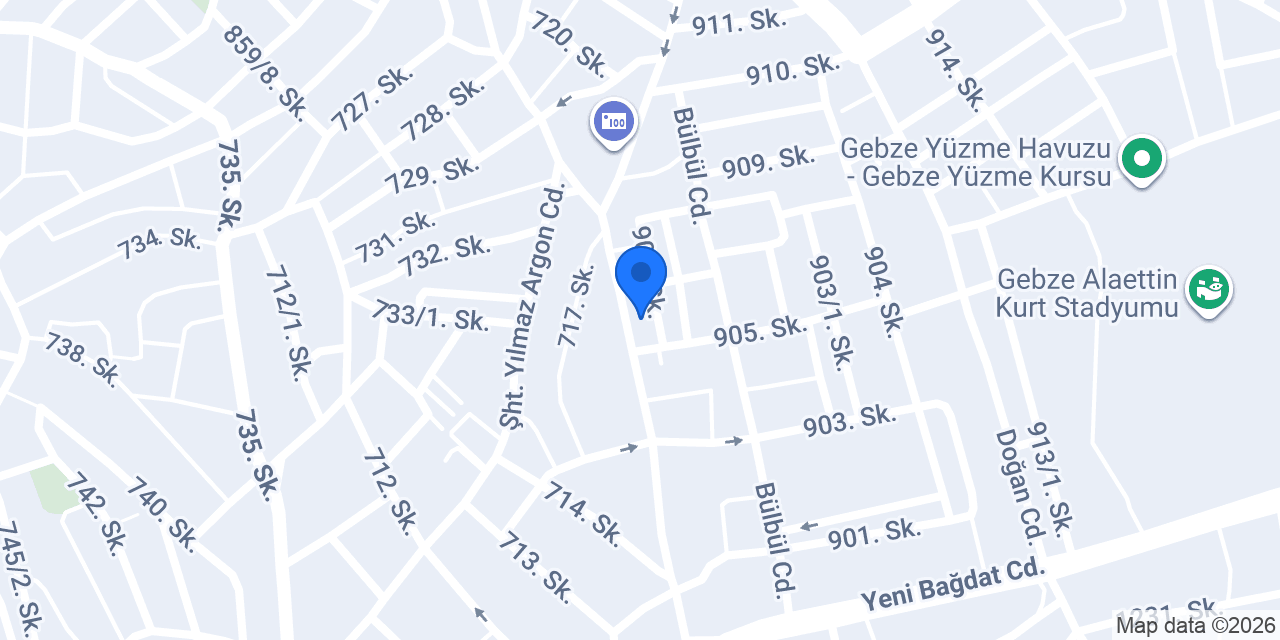 Gebze Umut Psikoloji konumu