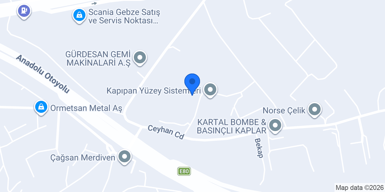 ARC Döküm AŞ konumu