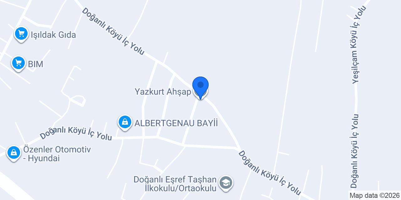 Yazkurt Ahşap konumu