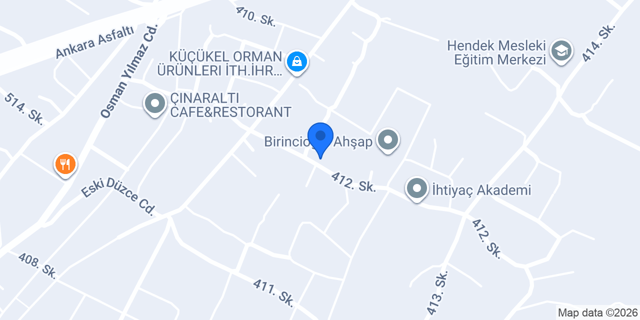 Sözerler ahşapahşap seperatör konumu