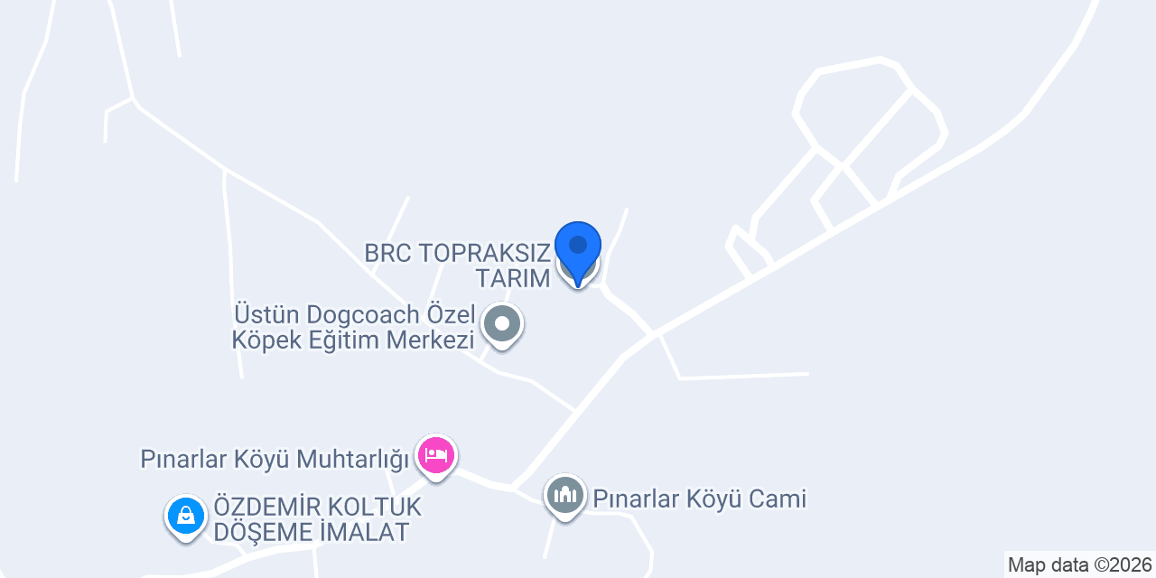BRC TOPRAKSIZ TARIM konumu