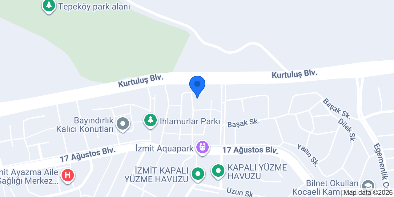 Günerhan Endüstriyel Kaplama konumu