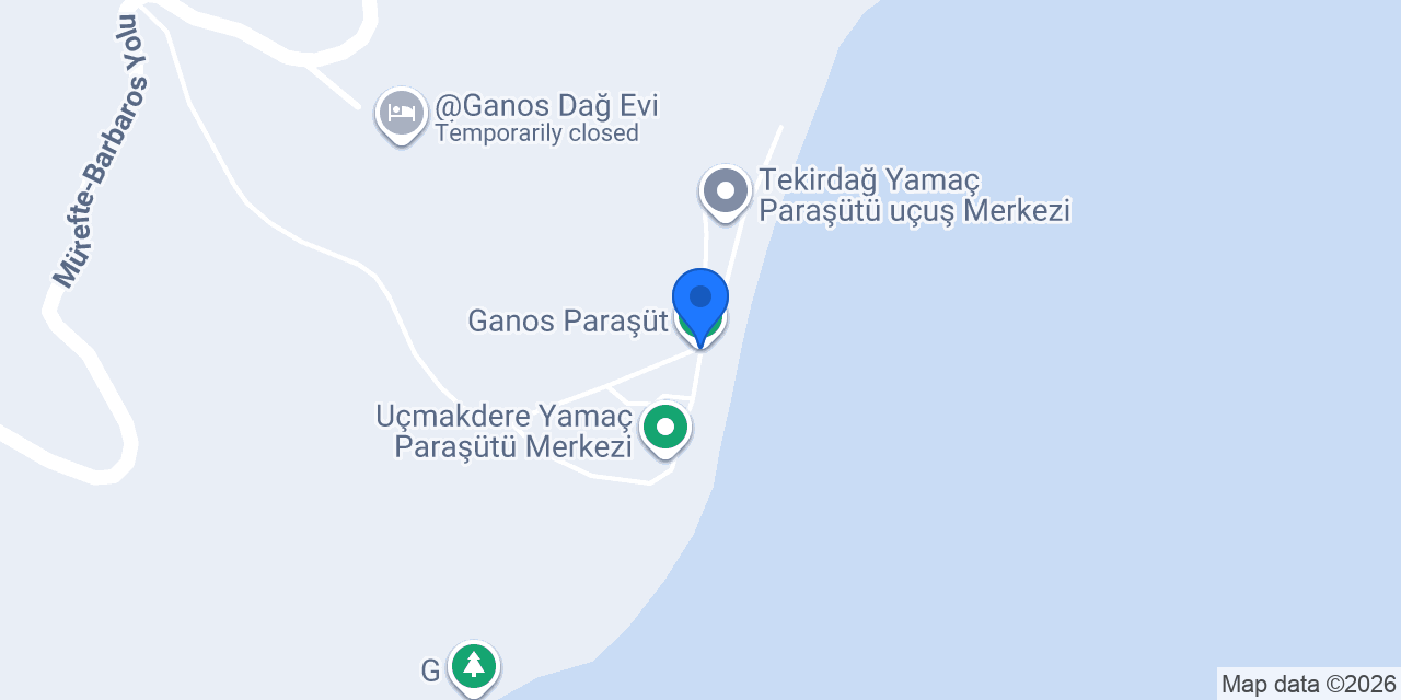 Ganos Paraşüt konumu