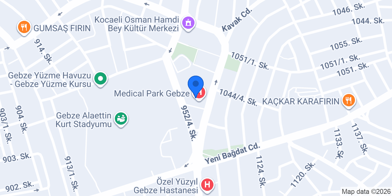 Doç. Dr. Arif Kalkanlı konumu