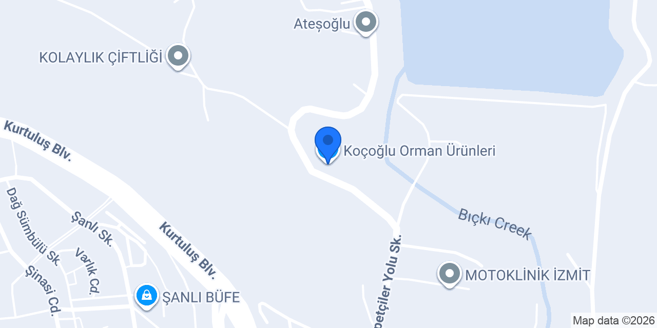 Koçoğlu Orman Ürünleri konumu