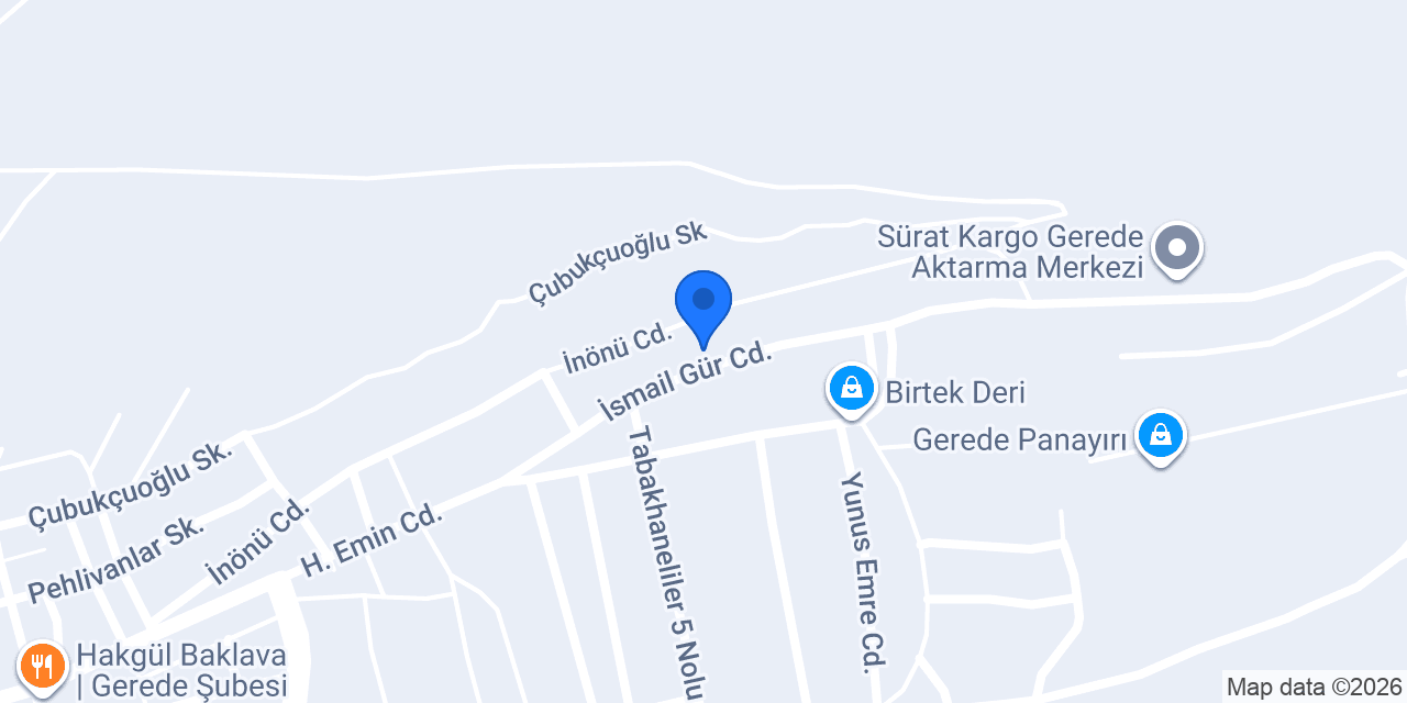 Eds Deri Ürünleri konumu