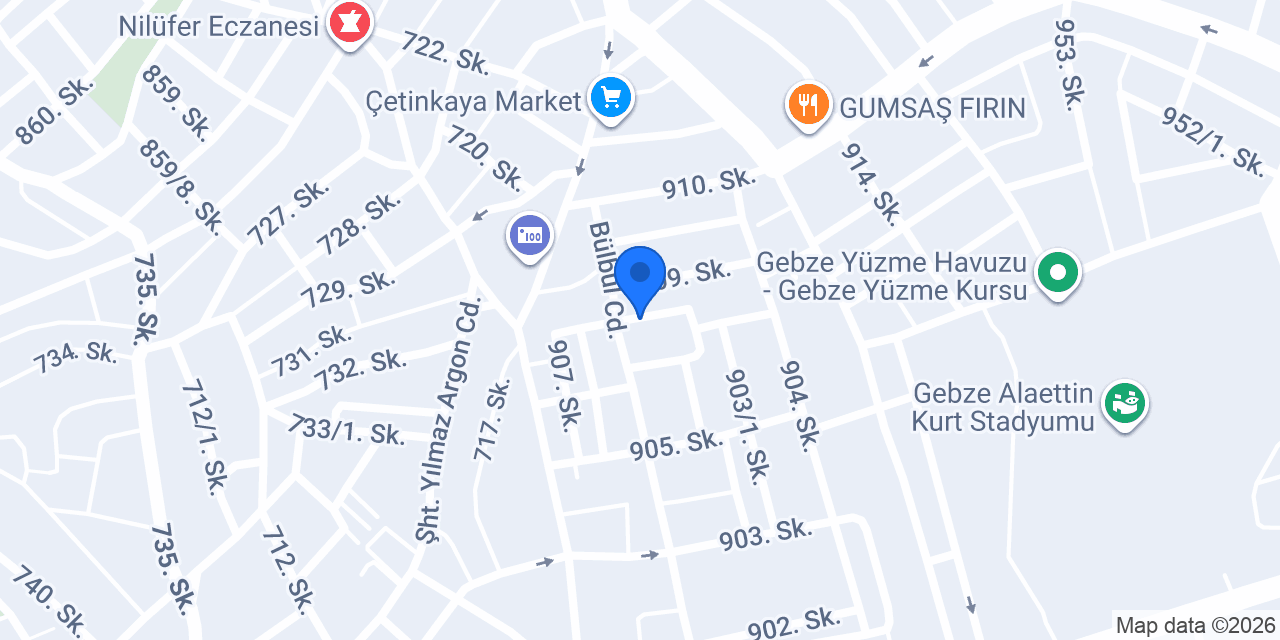 YAMEN MİMARLIK konumu