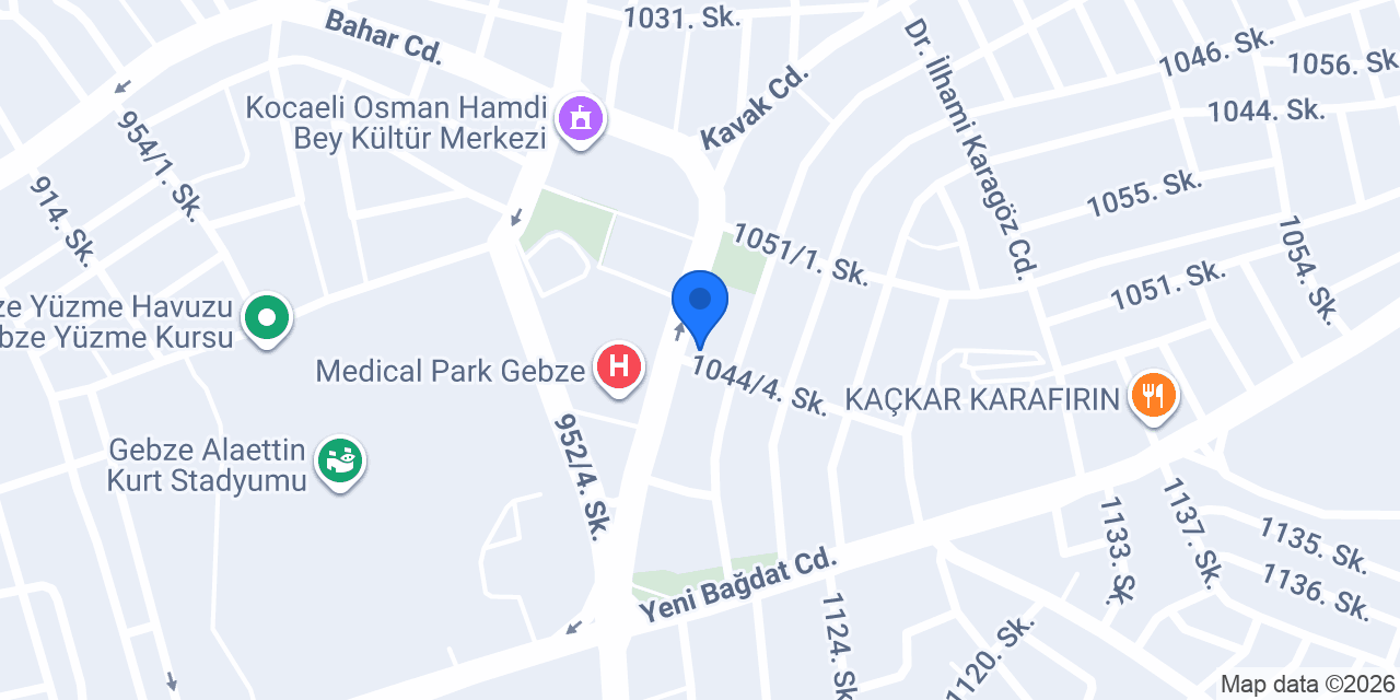 ALG Damla Psikoteknik konumu