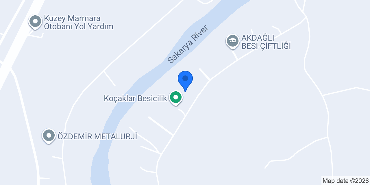 Kuzey Besi Çiftliği konumu