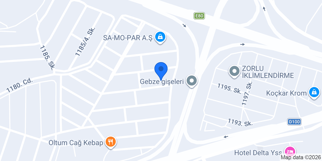 BİRGAZ LTD. ŞTİ. konumu