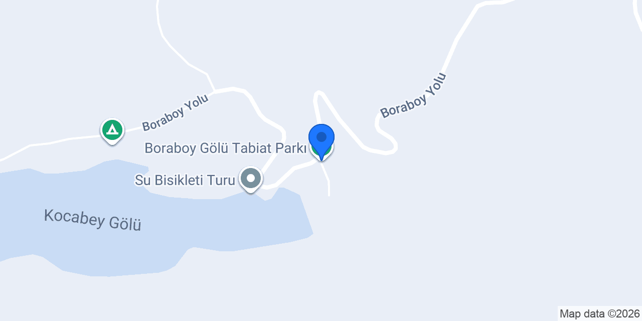 Boraboy Gölü Tabiat Parkı konumu