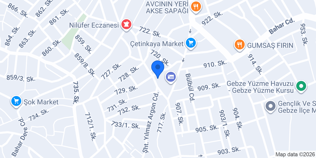 Hasanoğlu Ekmek Pasta konumu