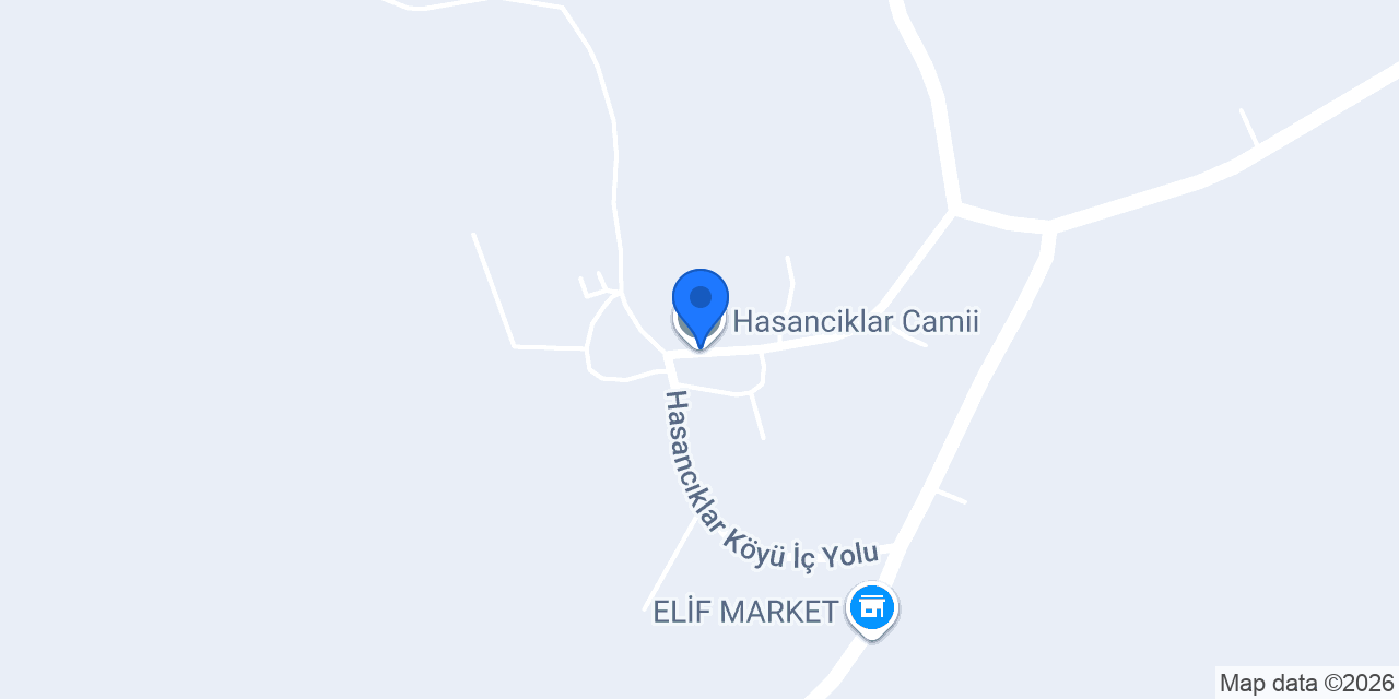 Hasanciklar Camii konumu