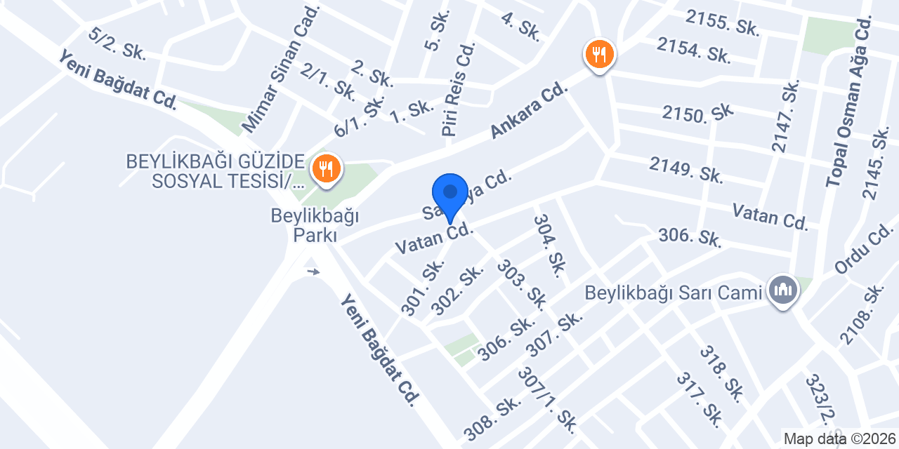 Beren Bayan Kuaförü konumu