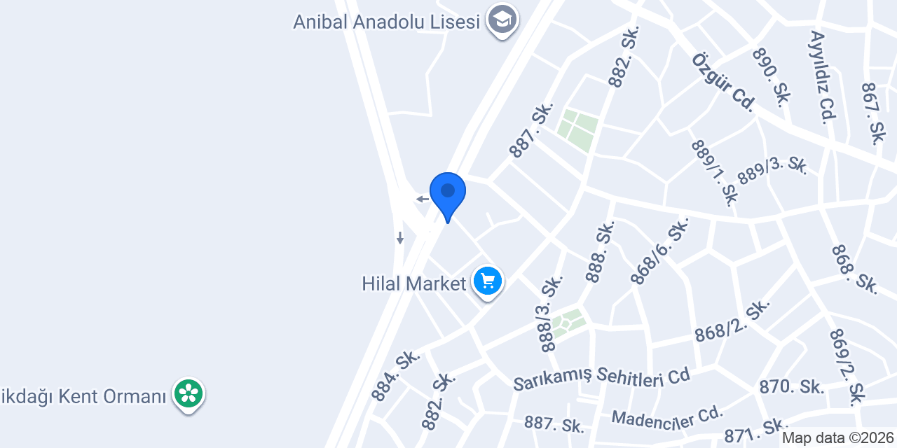Aksu Mekanik konumu