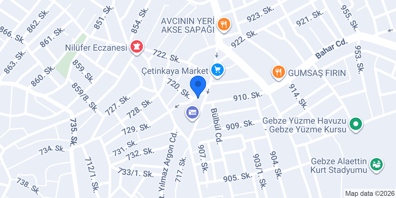 Formül Özel Kurs Merkezi konumu