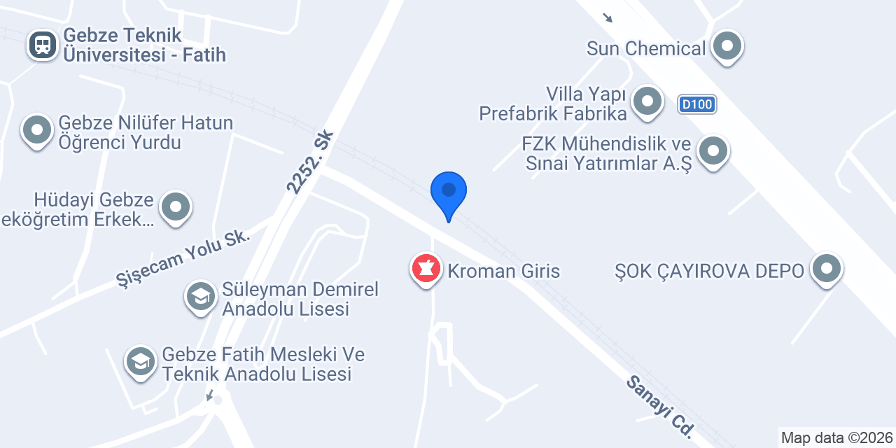 Komaylar Auto konumu