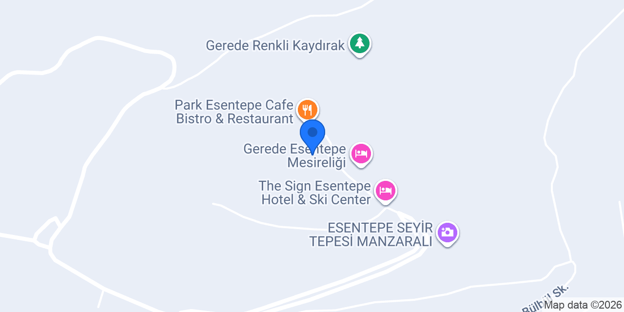 Havuzlu Bahçe Restaurant konumu
