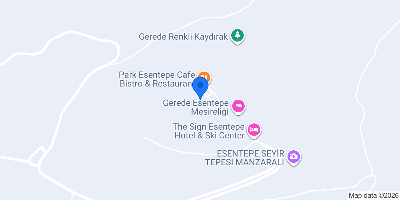 GEREDE ESENTEPE RESTAURANT konumu