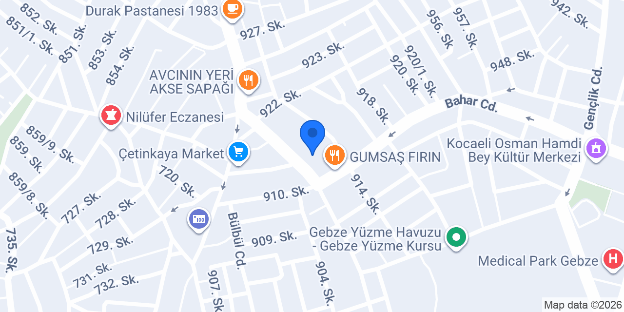 Semt Yapı ve İnşaat konumu
