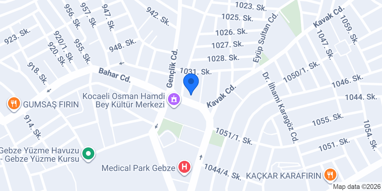 Kübra Eczanesi konumu