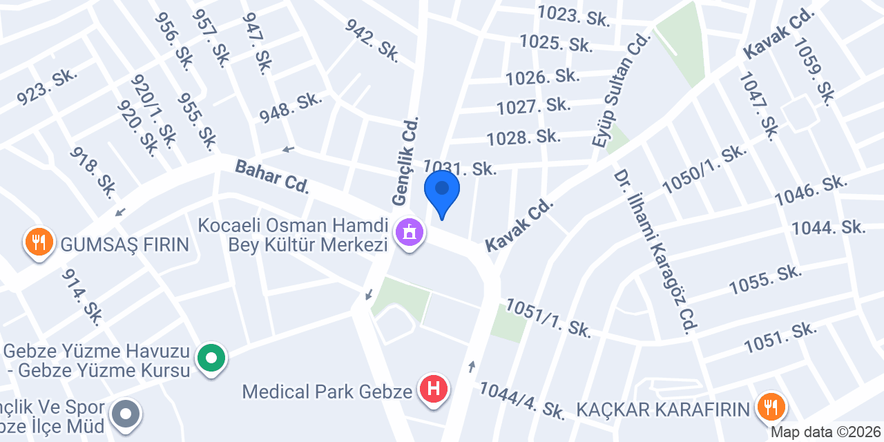 ELON Mimari Tasarım konumu