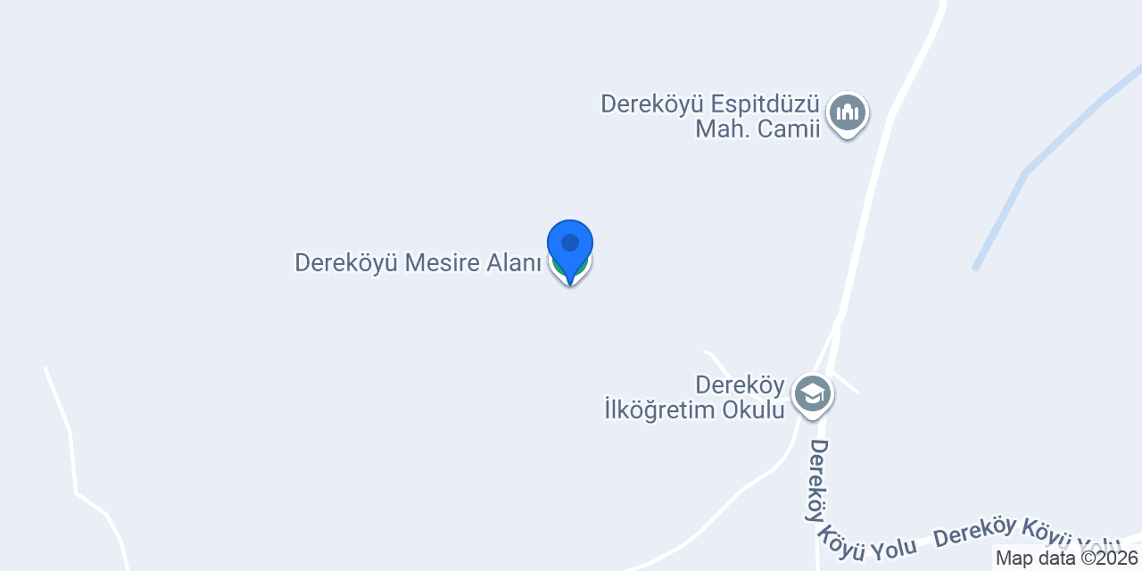 Dereköyü Mesire Alanı konumu