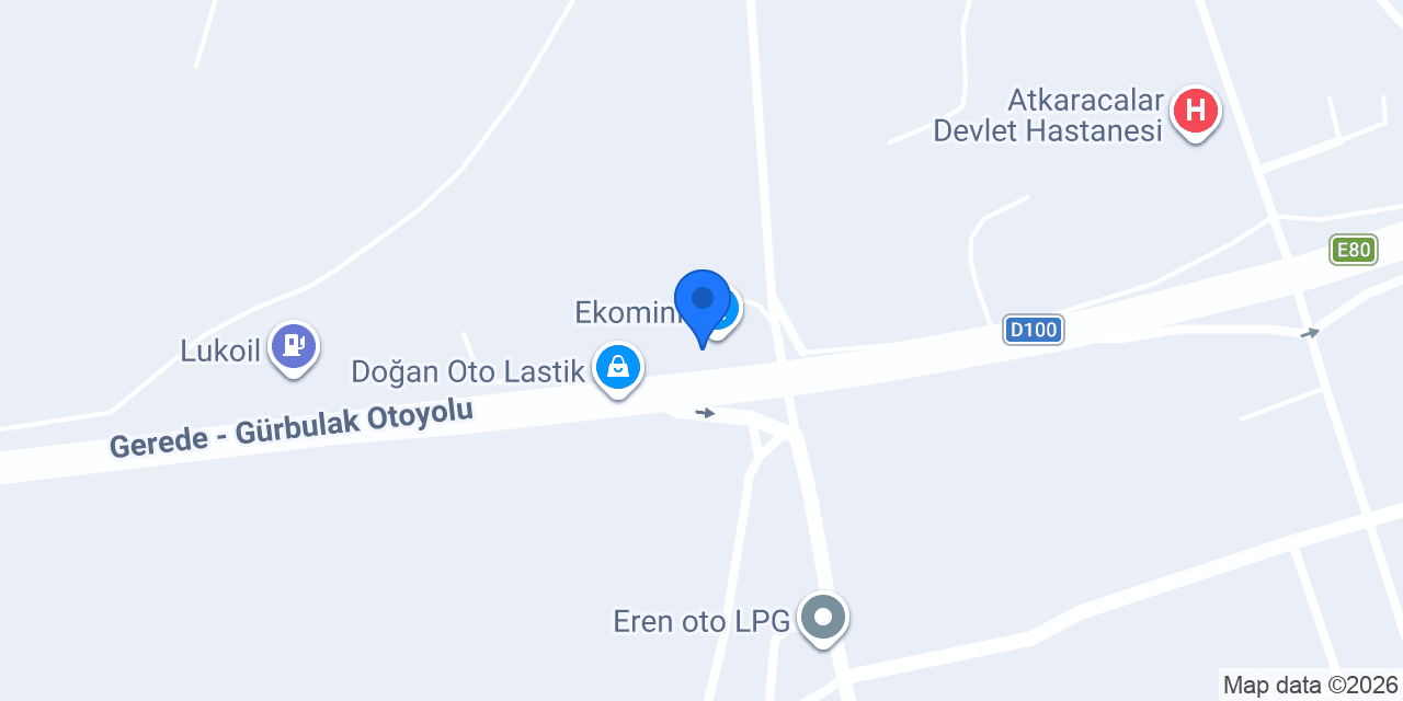 Uğur büfe Ekomini market konumu