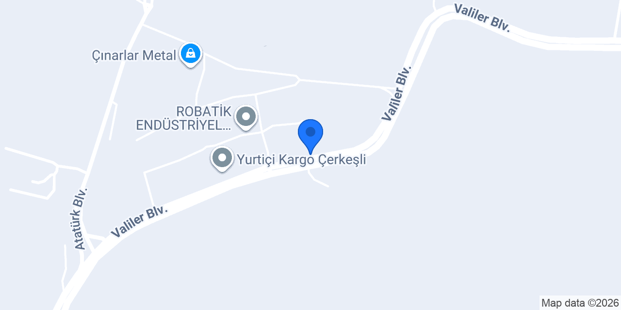 Özdem Metal konumu