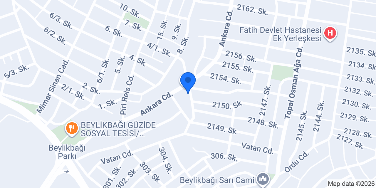 Işıl Bayan Kuaförü konumu