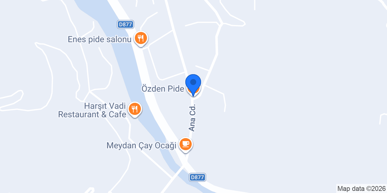 Özden Pide konumu