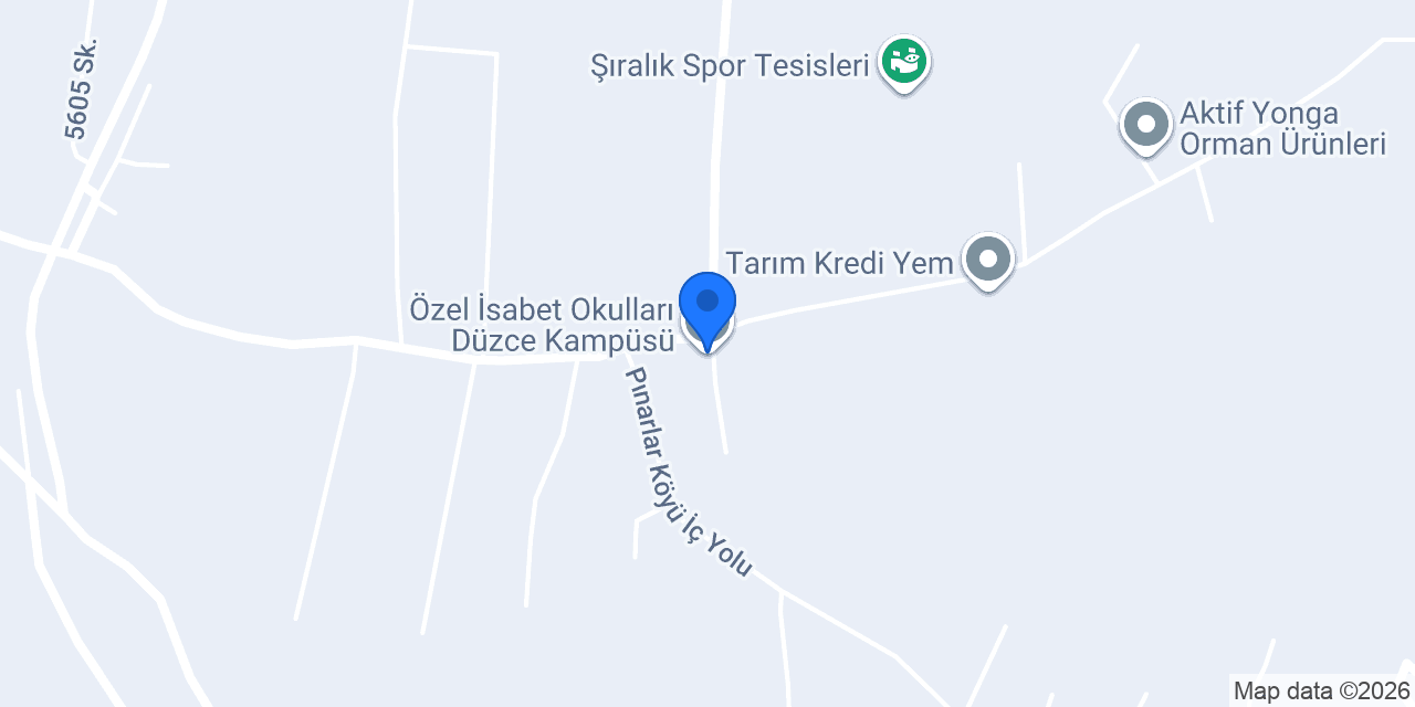 Özel İsabet Okulları Düzce Kampüsü konumu