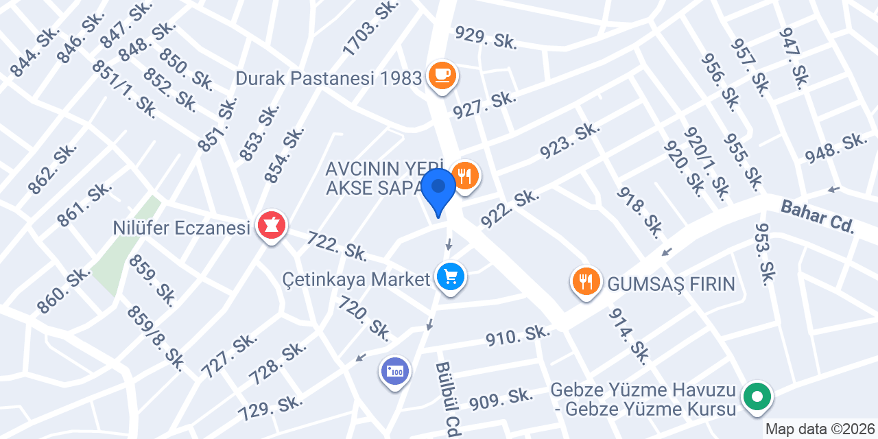 41 Zurna Dürüm konumu