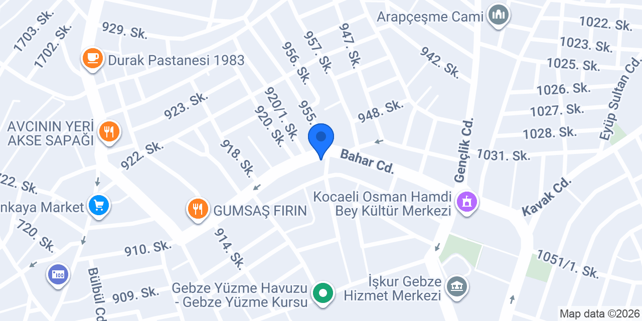 Peri Anne Terzi ve Dikimevi konumu