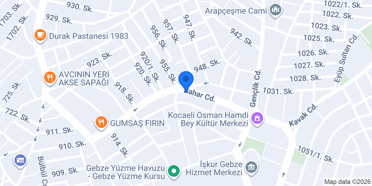Burak Elektrik konumu