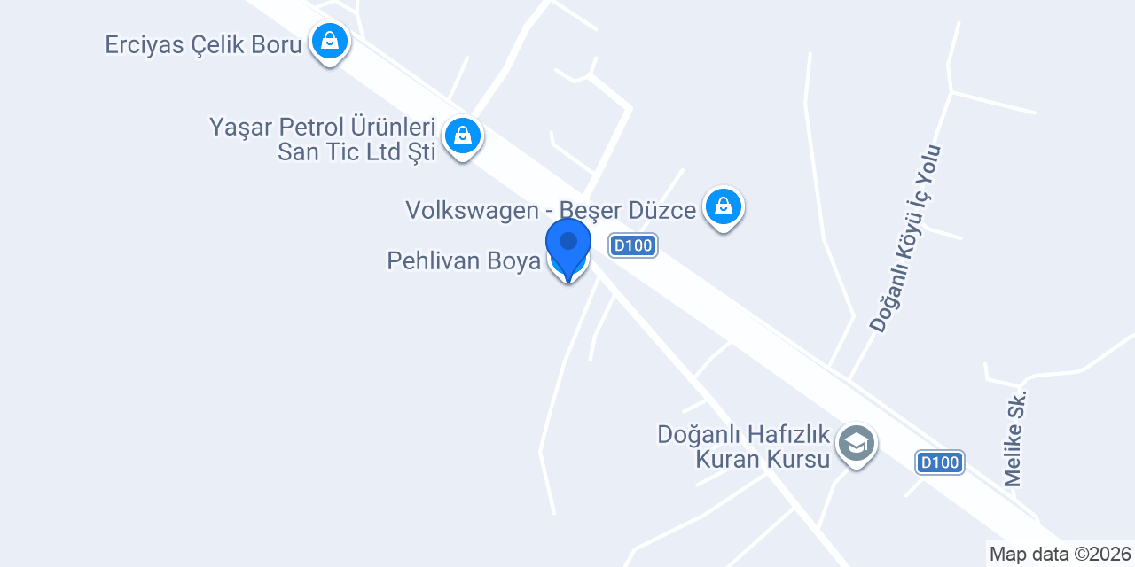 Pehlivan Boya konumu