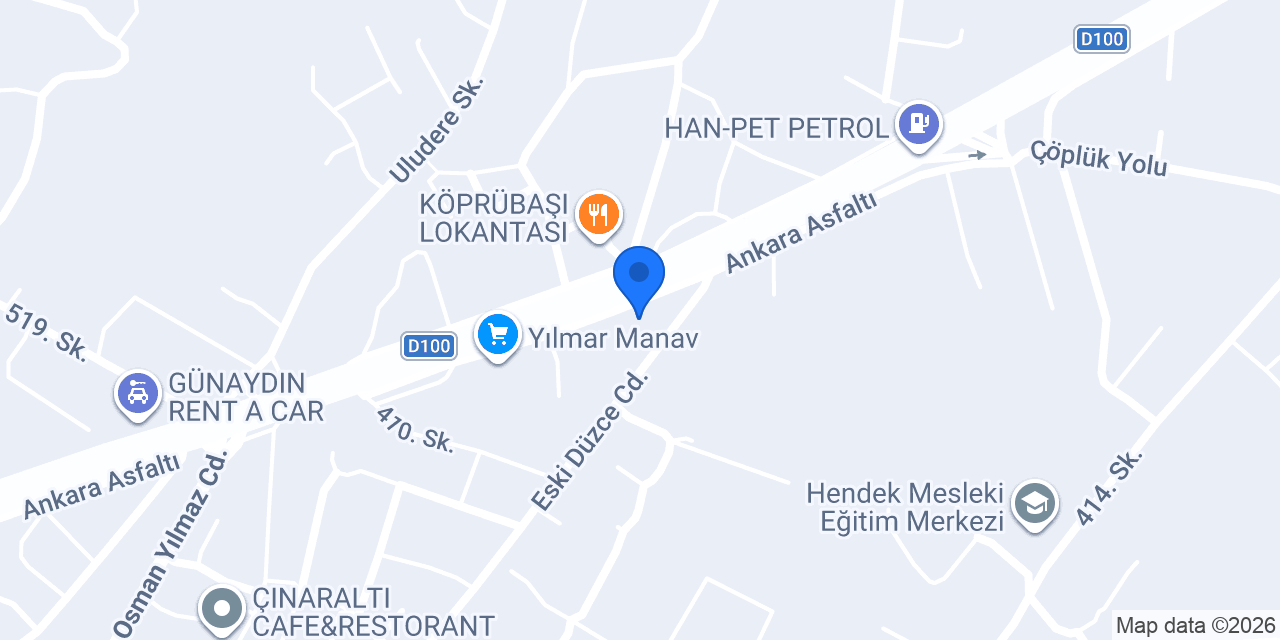 Kaplan Oto Lastik konumu