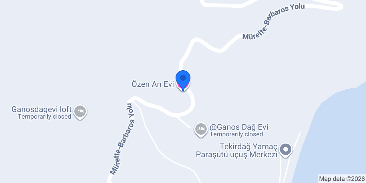 Özen Arı Evi konumu