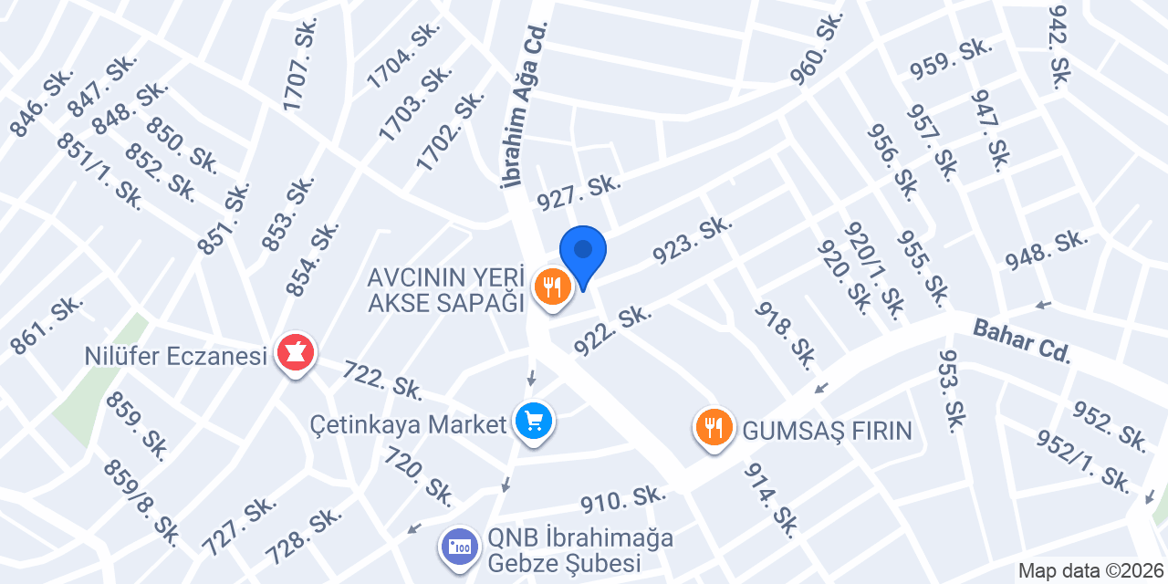 AVRASYA TOPTAN konumu