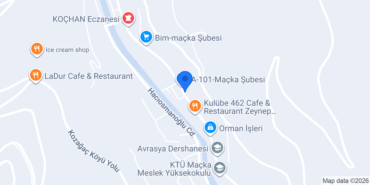 Kafe De Keyf konumu