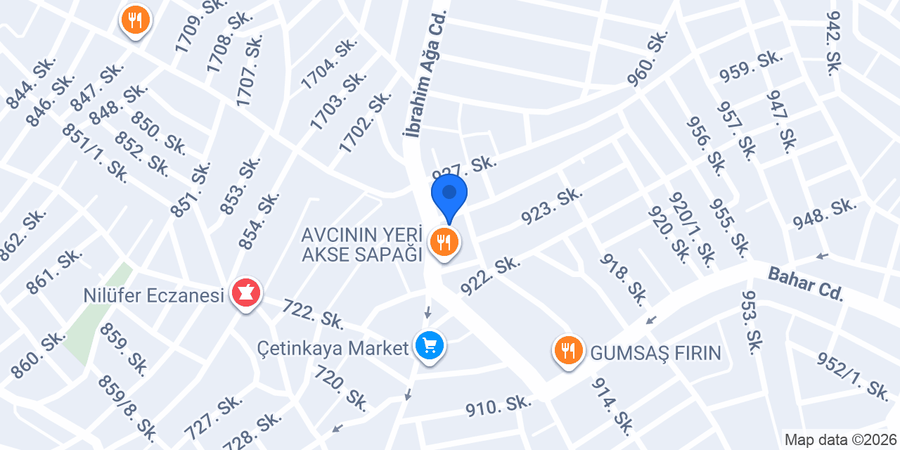 Özdinç Elektrik Mühendislik A.Ş konumu