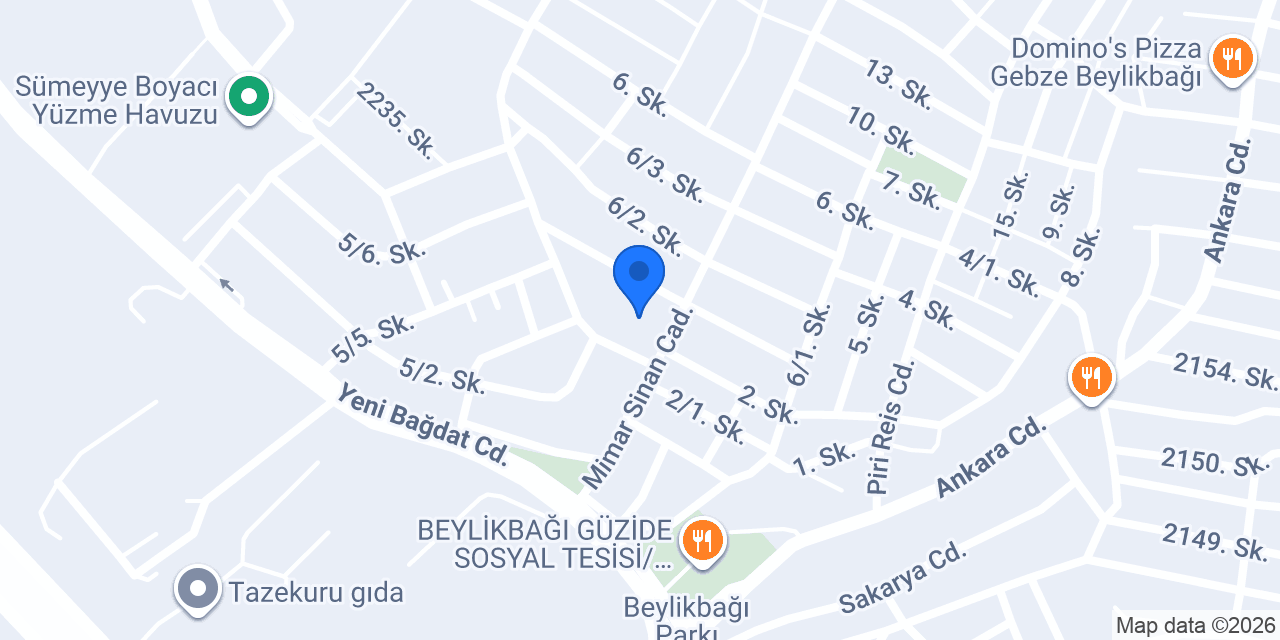 Gebze nakliye konumu