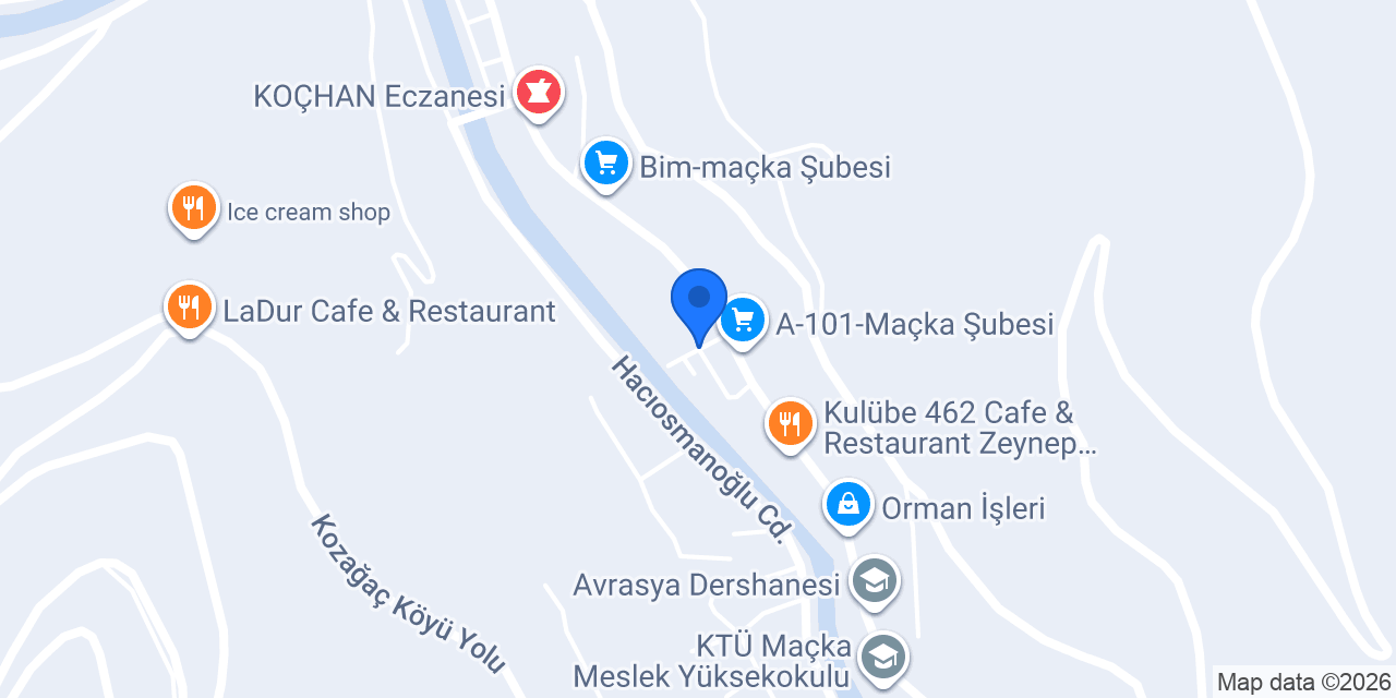 PİMAPEN MAÇKA konumu