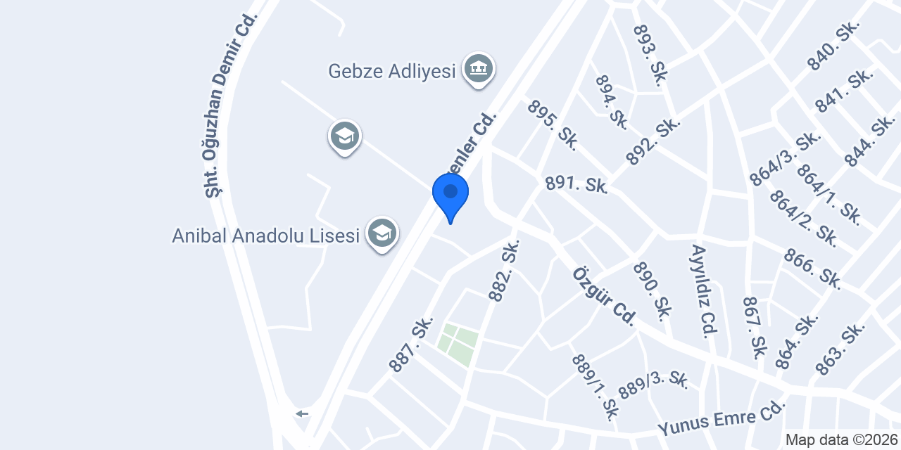 Acet Kahraman Hukuk Bürosu konumu